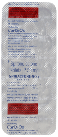 Spiractone 50 Tablet 10 Spiractone 50 Tablet 10