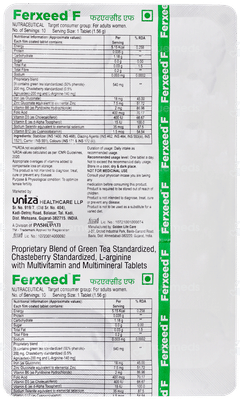 Ferxeed F Tablet 10