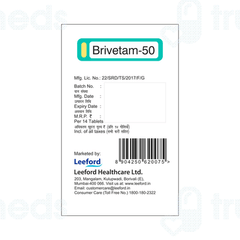 Brivetam 50 Tablet 14