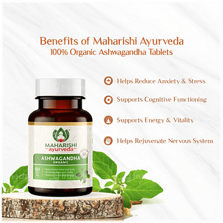 Maharishi Ayurveda Organic Ashwagandha Tablet 60