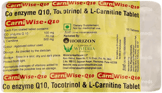 Carniwise Q10 Tablet 10