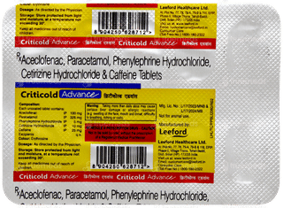 Criticold Advance Tablet 10