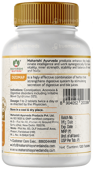 Maharishi Ayurveda Dizomap Tablet 120