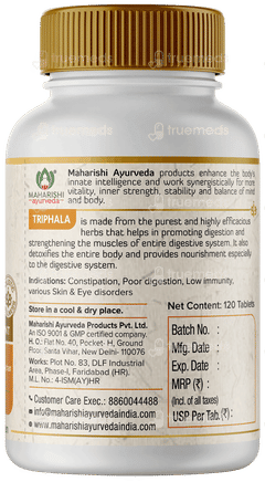 Maharishi Ayurveda Triphala Tablet 120