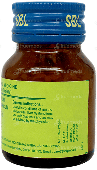 Sbl Natrum Sulphuricum 3x Tablet 25gm