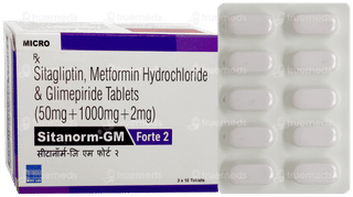 Sitanorm Gm Forte 2 Tablet 10