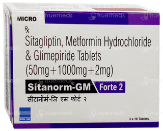 Sitanorm Gm Forte 2 Tablet 10