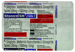 Sitanorm Gm Forte 2 Tablet 10