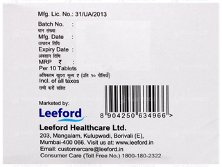Dosmiford 1000 Tablet 10