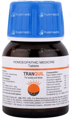 Sbl Tranquil Tablet 25gm