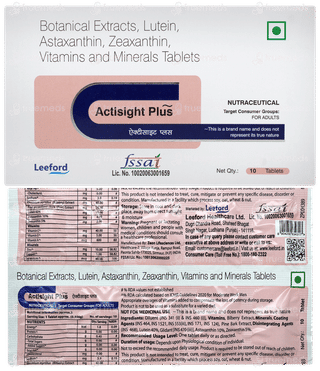 Actisight Plus Tablet 10