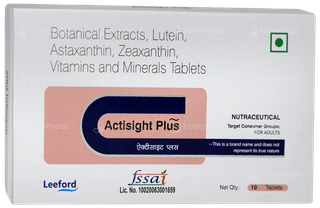 Actisight Plus Tablet 10