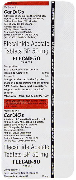 Flecad 50 Tablet 10