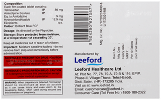 Telvilite 80 Amh Tablet 10