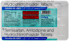 Telvilite 80 Amh Tablet 10 Telvilite 80 Amh Tablet 10