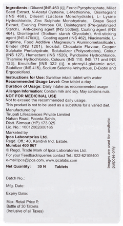 Keraglo Eva New Tablet 30