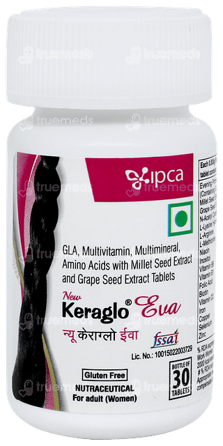 New Keraglo Eva Women Gluten Free Tablet 30