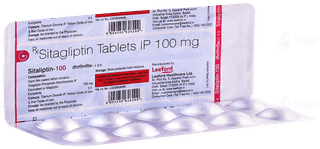 Sitaliptin 100 Tablet 10
