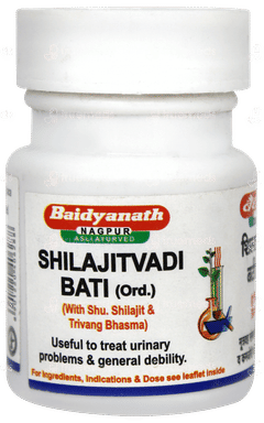 Baidyanath Nagpur Shilajitvadi Bati Tablet 20
