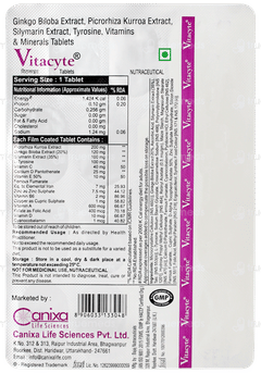 Vitacyte Tablet 15