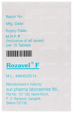 Rozavel F Tablet 15
