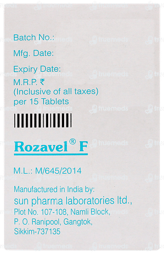 Rozavel F Tablet 15