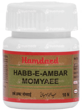 Hamdard Habb E Amber Momyaee Tablet 10