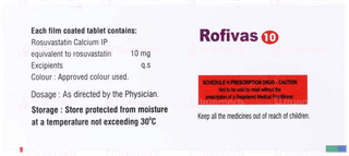 Rofivas 10 Tablet 10
