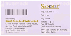 Sademet Tablet 10