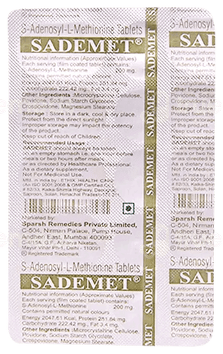 Sademet Tablet 10