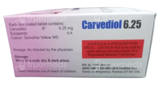Carvediol 6.25 Tablet 10