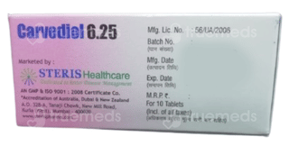 Carvediol 6.25 Tablet 10