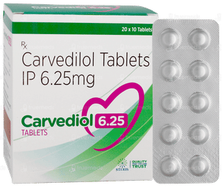 Carvediol 6.25 Tablet 10
