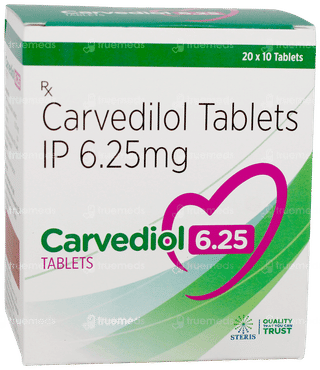 Carvediol 6.25 Tablet 10