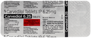 Carvediol 6.25 Tablet 10