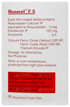 Rozavel F 5 Tablet 15