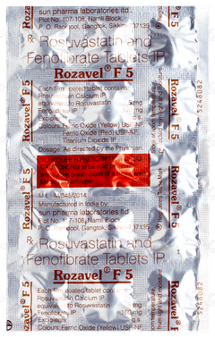 Rozavel F 5 Tablet 15