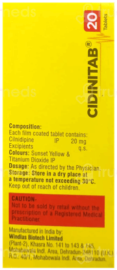 Cidinitab 20 Tablet 10 Cidinitab 20 Tablet 10
