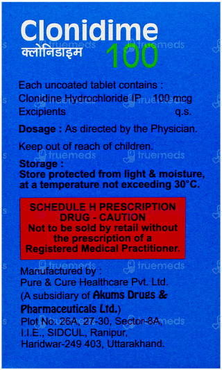 Clonidime 100 Tablet 30