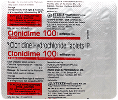 Clonidime 100 Tablet 30 Clonidime 100 Tablet 30