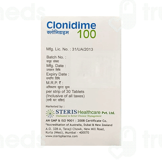 Clonidime 100 Tablet 30