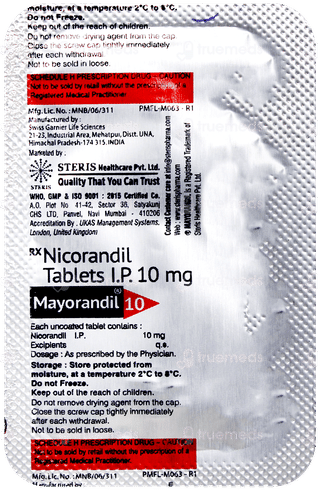 Mayorandil 10 Tablet 20