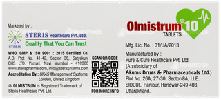 Olmistrum 10 Tablet 10