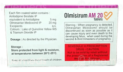 Olmistrum Am 20 Tablet 10 Olmistrum Am 20 Tablet 10