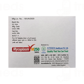 Mycoplasm M250 Tablet 10
