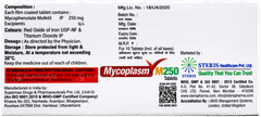 Mycoplasm M250 Tablet 10 Mycoplasm M250 Tablet 10