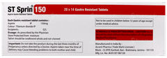 St Sprin 150 Tablet 14 St Sprin 150 Tablet 14