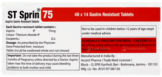 St Sprin 75 Tablet 14