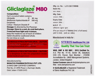 Gliclaglaze M80 Tablet 15