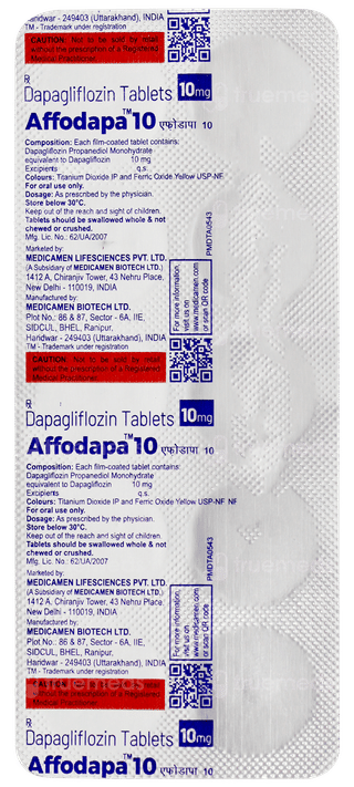 Affodapa 10 Tablet 10